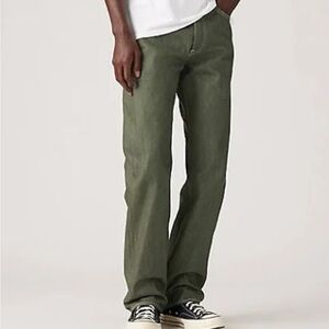 NWOT Levi's Men's 501® Original Non-Stretch Jeans Size 40X32 Green Stf
